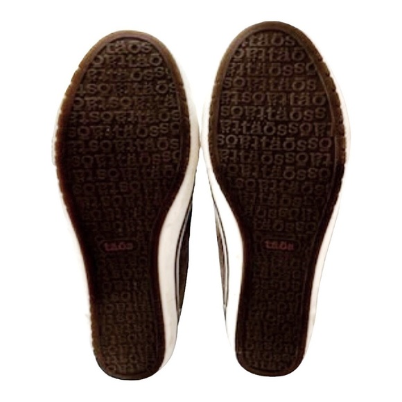 TAOS Footwear Womens Suede Retro Star Graphite Grey Sneakers 8.5 - Picture 6 of 6